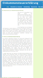 Mobile Screenshot of einkommensteuererklaerung.net